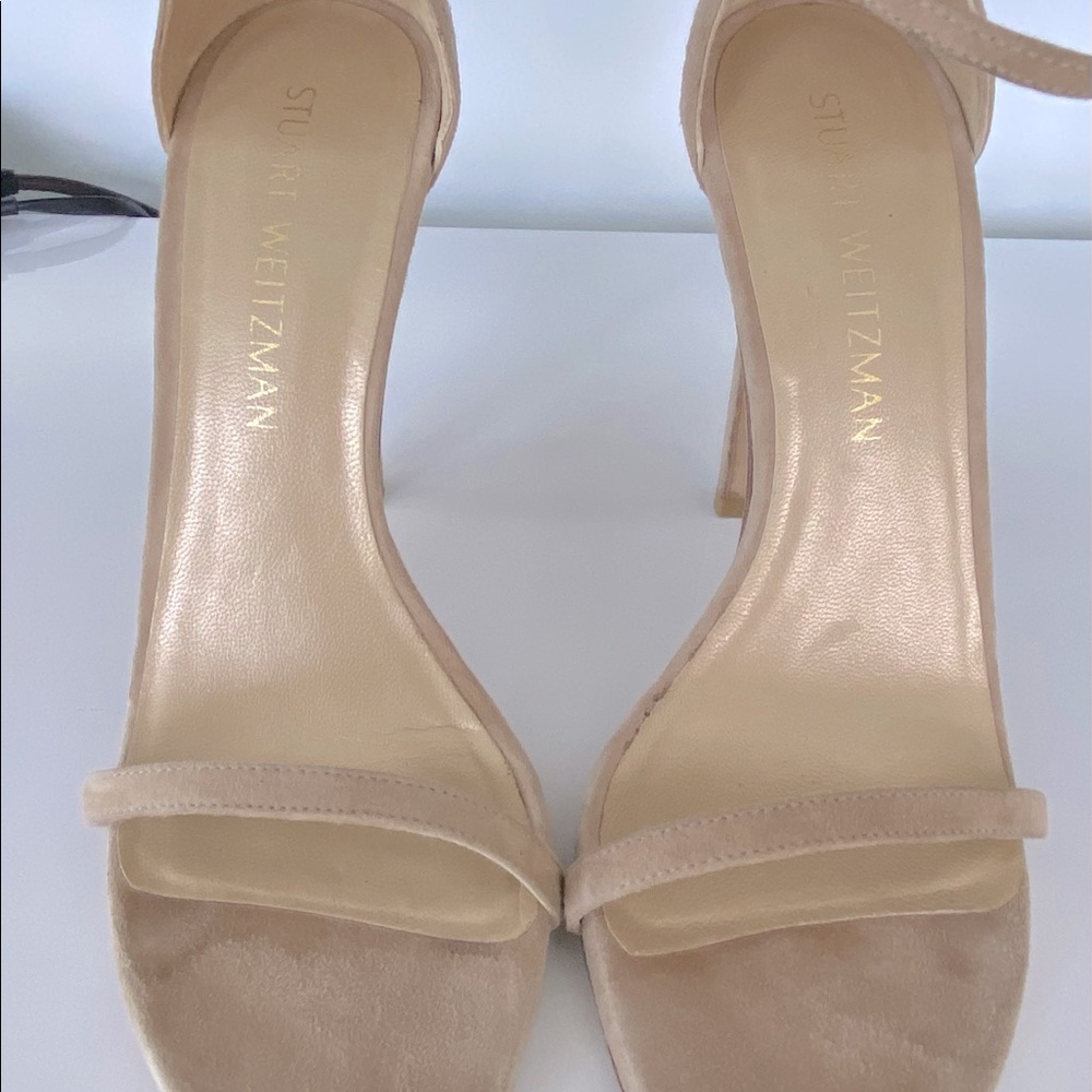 Stuart Weitzman Nudist High Heel Sandals